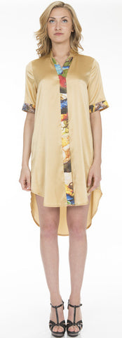 Peach Mantle Shirt - SOLD, TO ORDER NEW $2,000